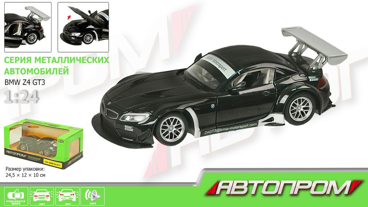 

Машинка металлическая коллекционная 68251A Автопром,1:24 "BMW Z4
