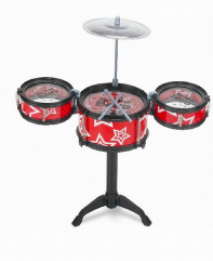 

Детская игровая Барабанная установка с тарелками и палочками JAZZ DRUM A-Toys 77B
