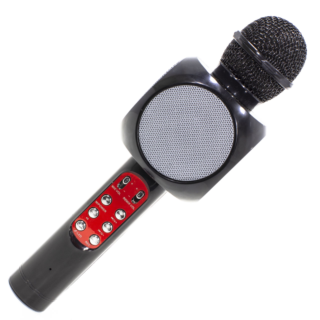 

Беспроводной караоке микрофон WSTER WS-1816 Bluetooth USB AUX FM Черный (mn-376)