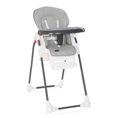 

Стульчик для кормления Lorelli DULCE cool grey leather