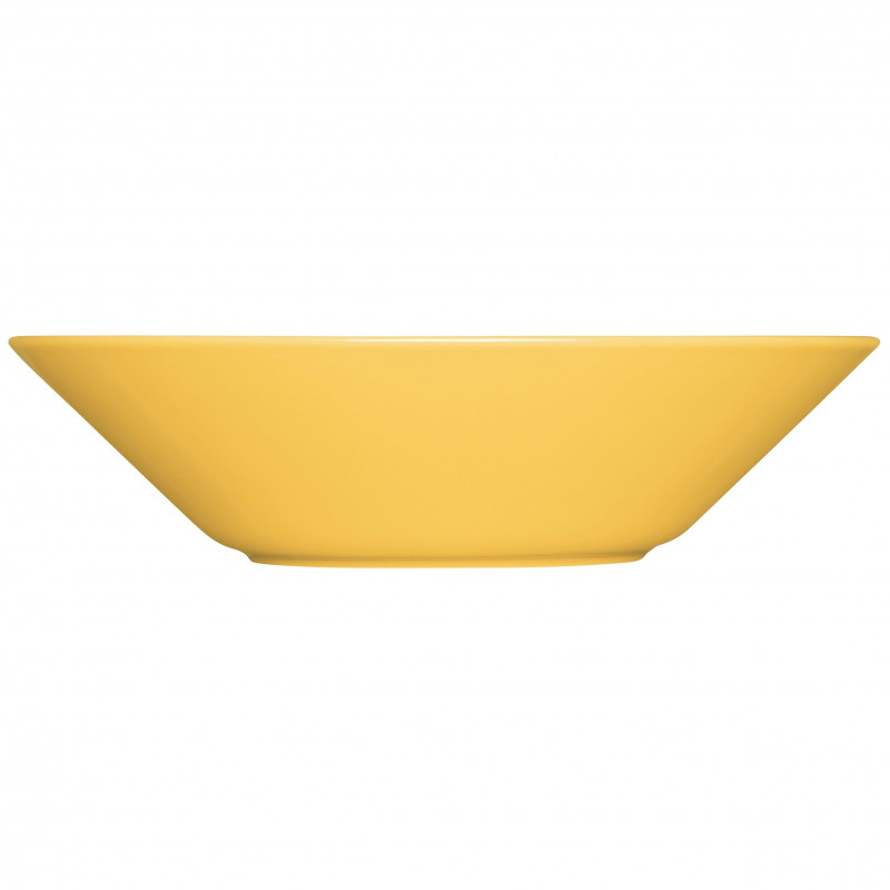 

Тарелка глубокая фарфоровая медового цвета 21см Teema, iittala