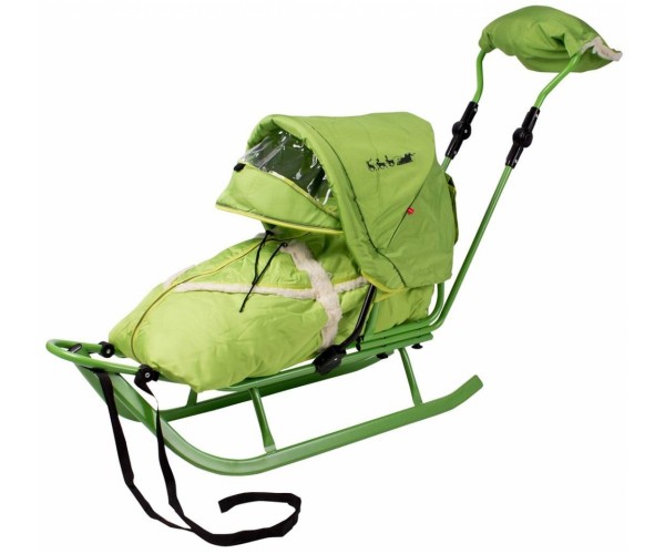 

Полный комплект Санки Adbor Piccolino DeLux, Зеленый