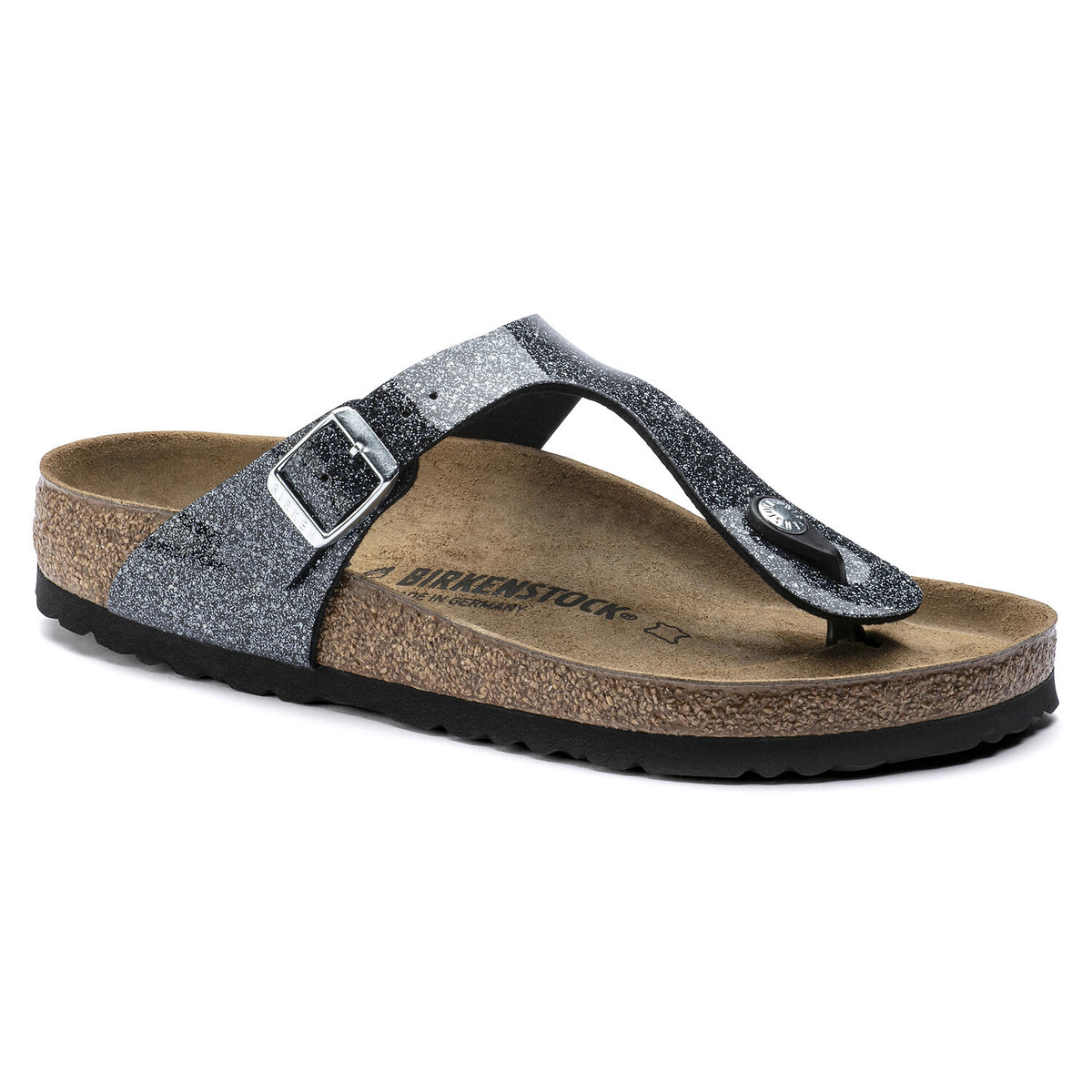 

Вьетнамки ортопедические Gizeh, Birkenstock Черный (арт.BRK-1014394S) (37)
