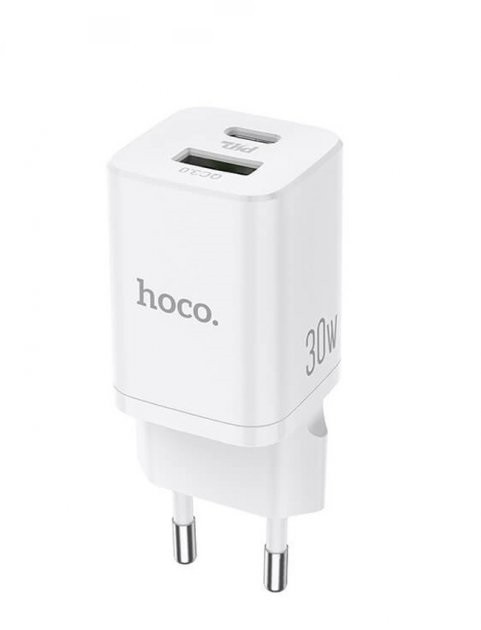 

Сетевое зарядное устройство Hoco Quick Charge 30W white