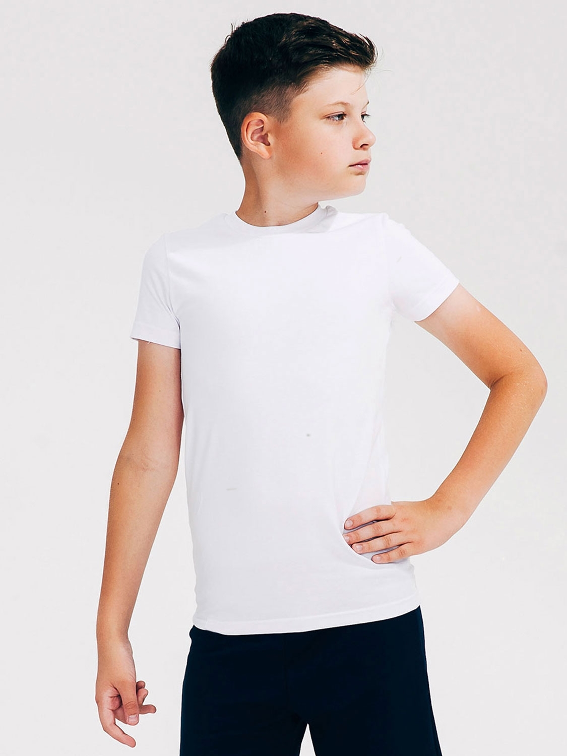 

Футболка к.р. Smil 140 Белый 110608-1