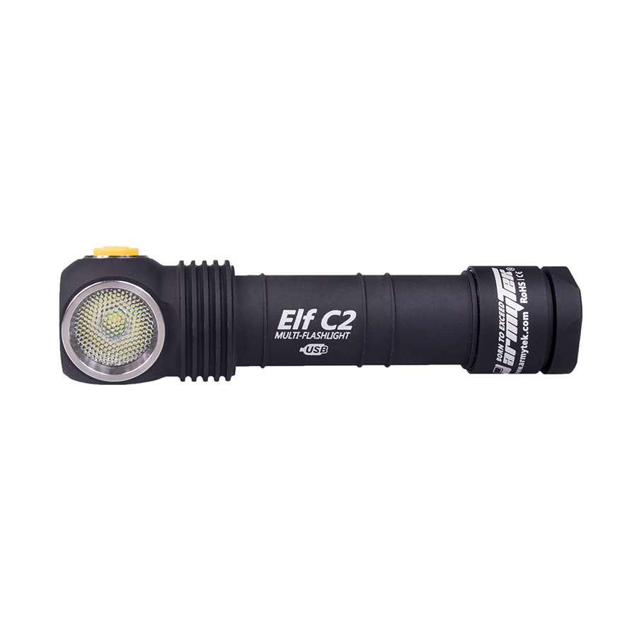 

Налобный фонарь Armytek Elf C2 USB + 18650 3200 mAh / XP-L (warm)