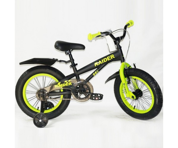 

Велосипед Sigma RAIDER SJ 16", Черно-салатовый