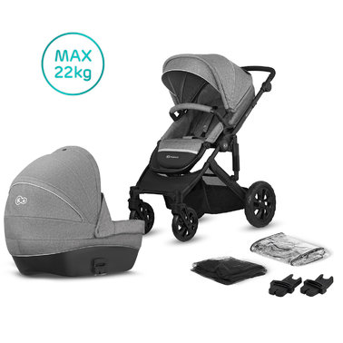 

Универсальная коляска 2 в 1 Kinderkraft Prime Lite Gray (KKWPRLIGRY2000)