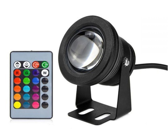 

Уличный садовый светильник Lemanso 10W 900LM RGB IP65 LM16 с пультом