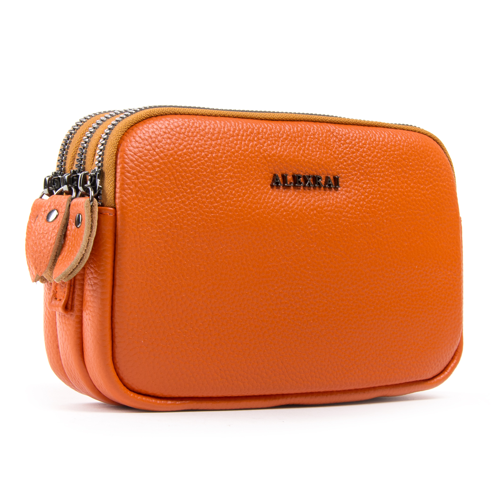 

Сумка Женская Клатч кожа ALEX RAI 1-02 60061-10 orange
