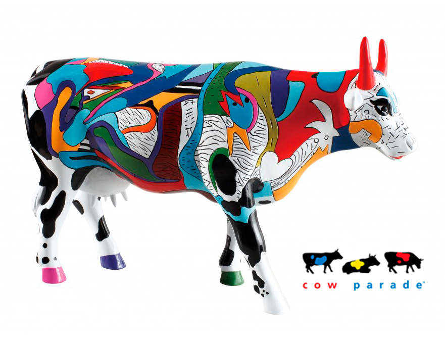 

Коллекционная статуэтка корова Ziv's Udderly Cool Cow, Size L
