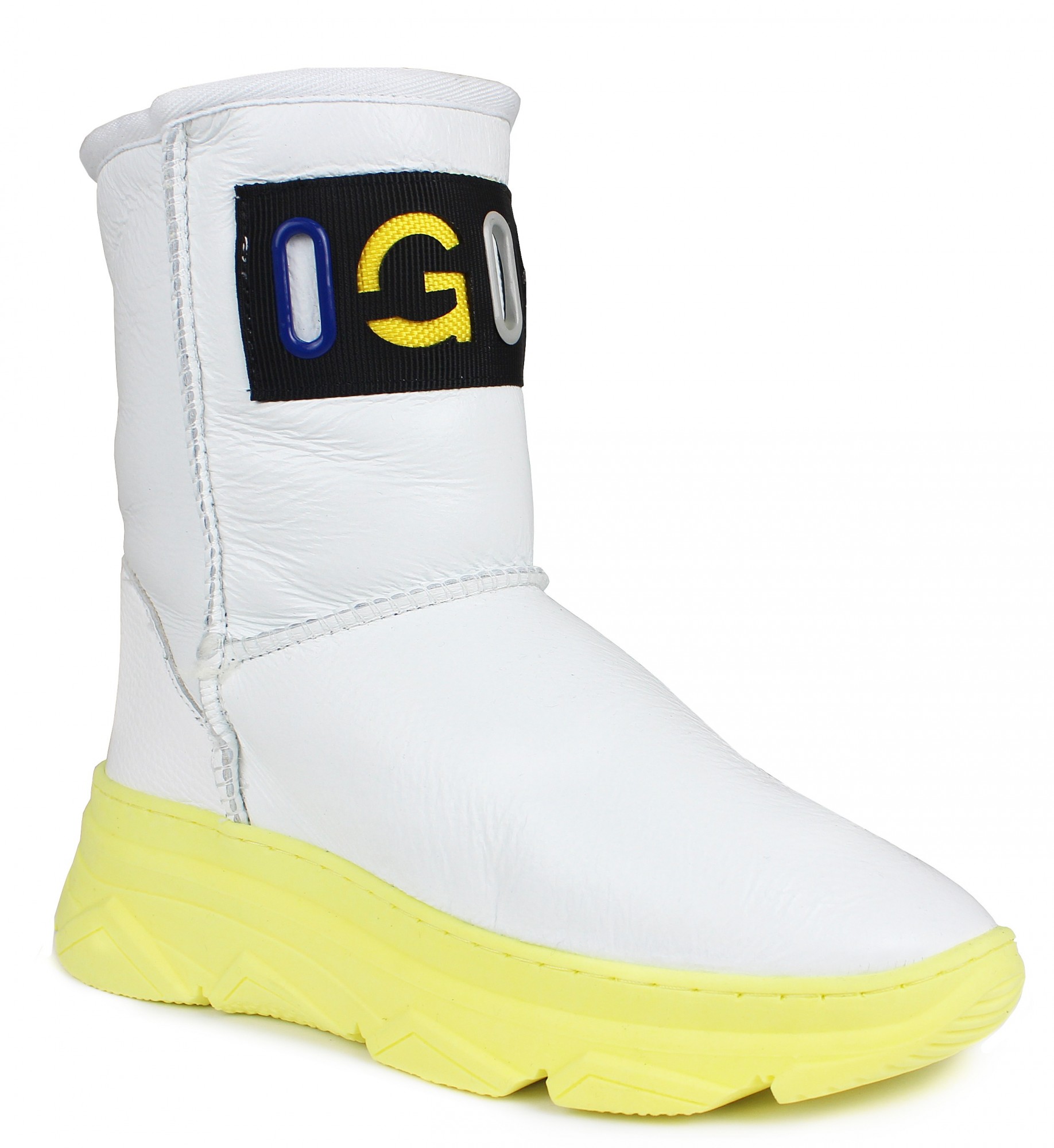 

Угги Molly Bessa 415 2020K41 302-002 Белые 39 25 см