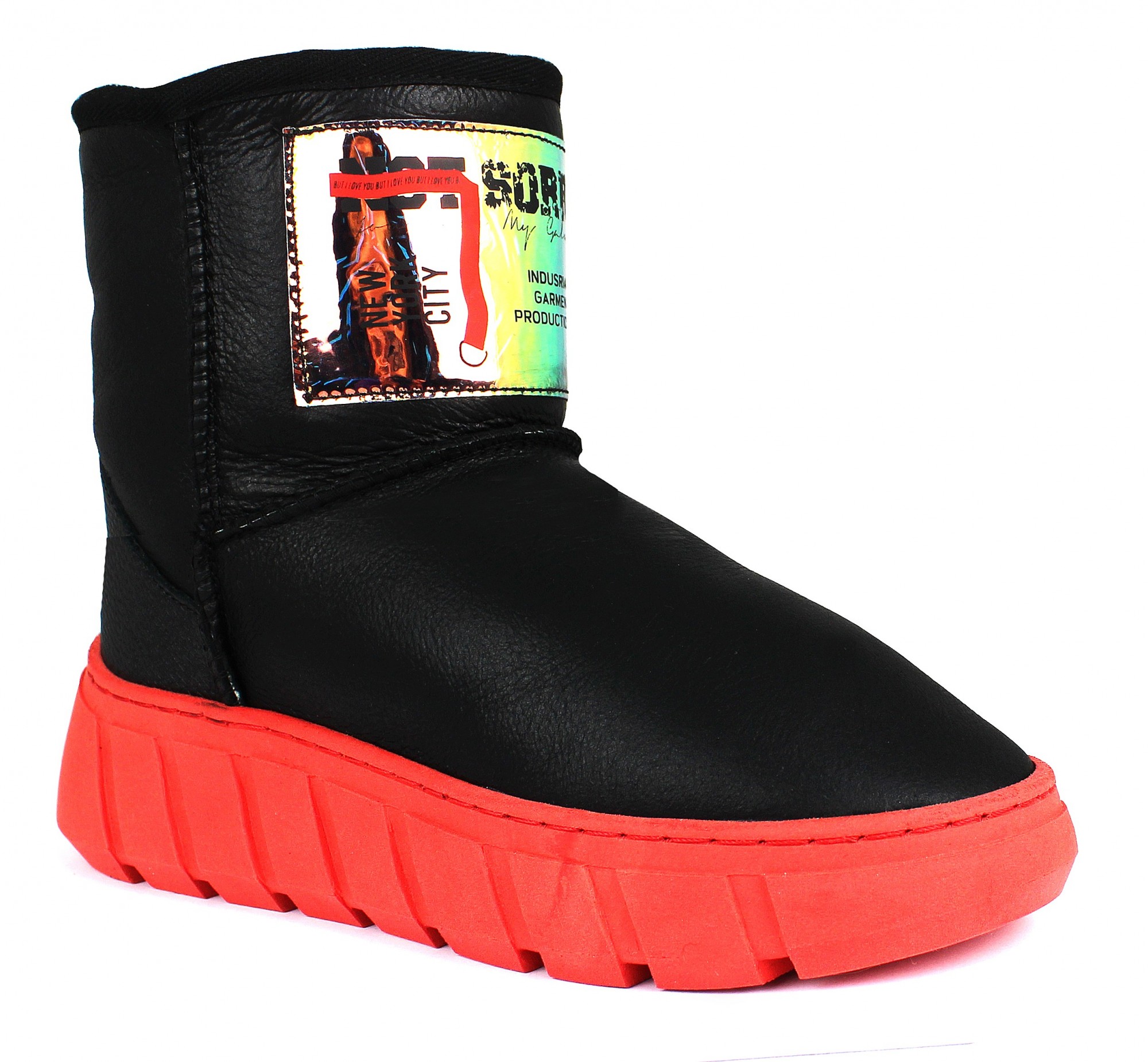 

Угги Molly Bessa 415 2020K75 301-001 Черные 38 24,5 см