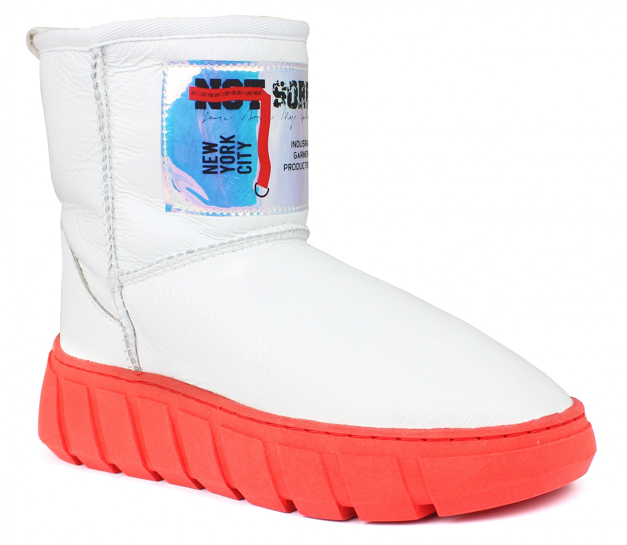 

Угги Molly Bessa 415 2020K75 302-002 Белые 37 23,8 см