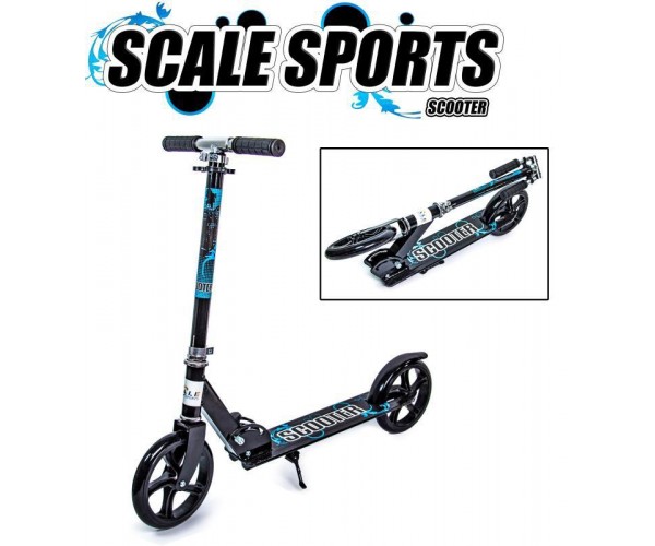 

Двухколесный самокат Scale Sports 5460, Черный
