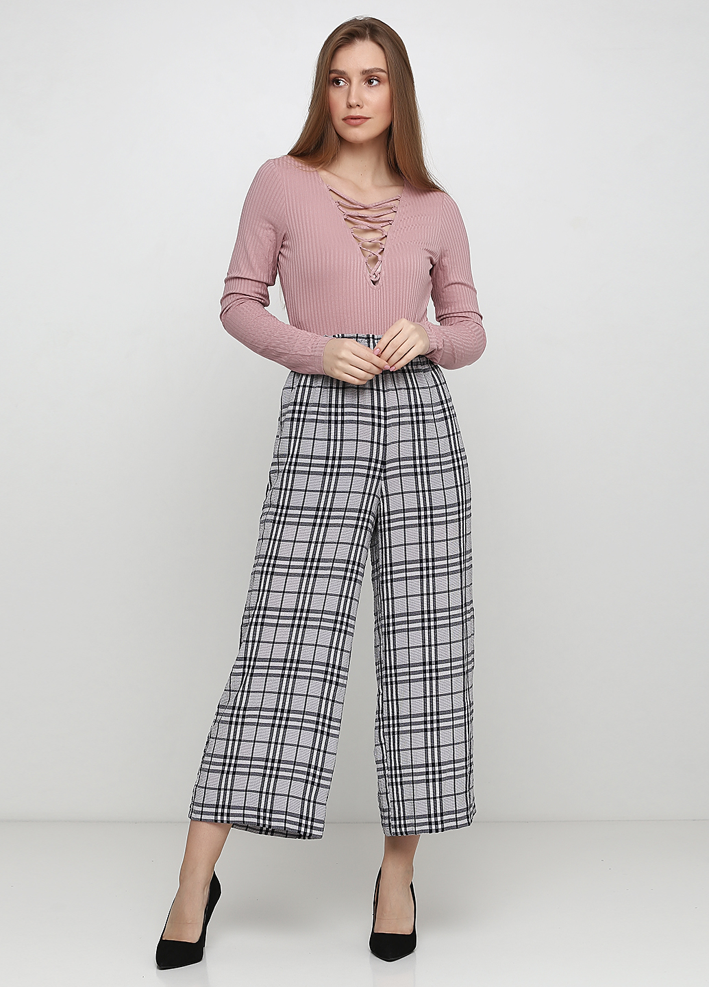 

Брюки H&M  Белый 0751397_06, Брюки H&M 36 Белый 0751397_06