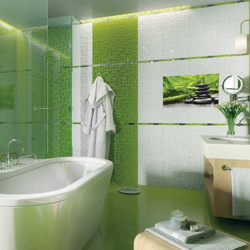 

Плитка настенная Golden Tile Relax белая 25х40 см, 1,6 м.кв. 12002046