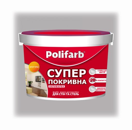 

Акрифарба Polifarb 7 кг 11038034