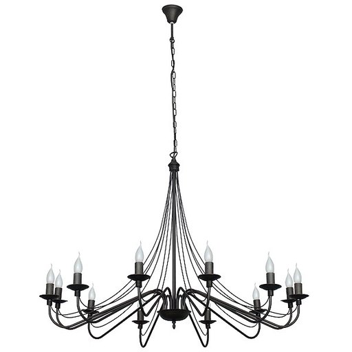 

Люстра Aldex ROZA CZARNY 12х40W E14 (11273206)