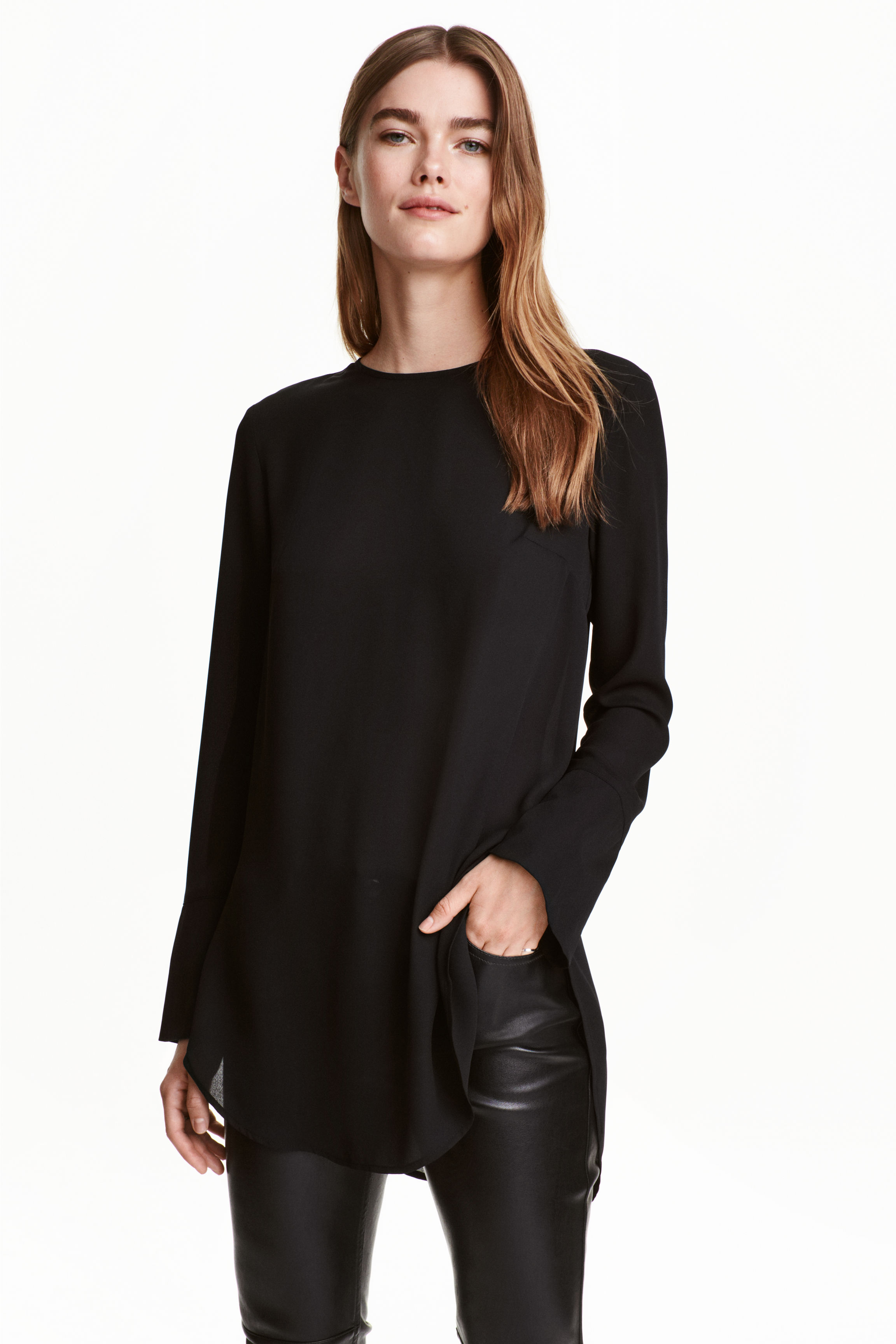

Блузка H&M 32 Черный 421249