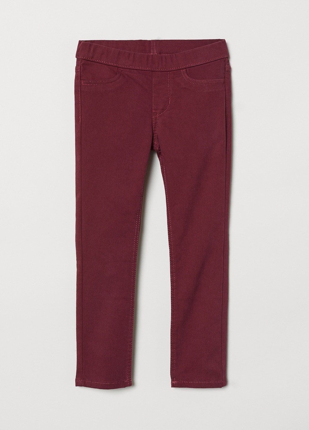 

Трегинсы H&M 0623282 98 бордовые 6-0029
