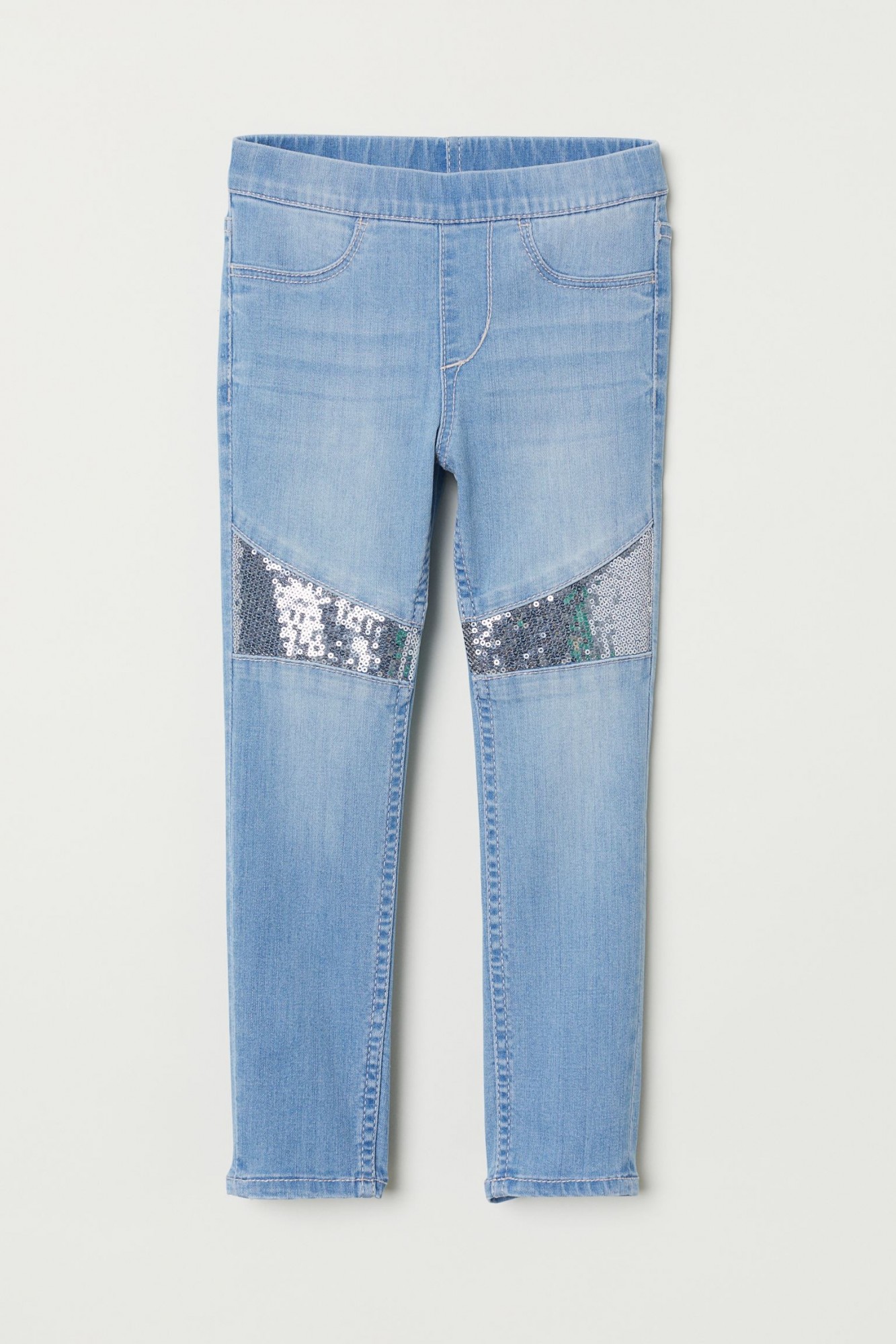 

Леггинсы H&M с пайетками 98 голубые 6-0046