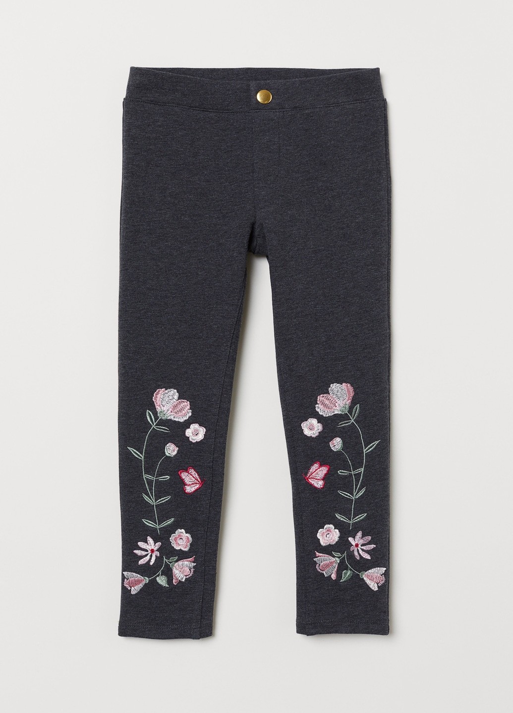 

Трегинсы H&M трикотажные 116 снрые 7-0025