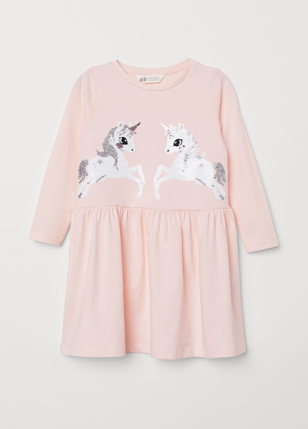 

Платье H&M свободное 92см розовое 8-0041