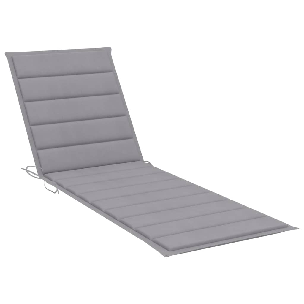 

Подушка для лежака Shumee сірий колір 200x60x4 см тканина 314204