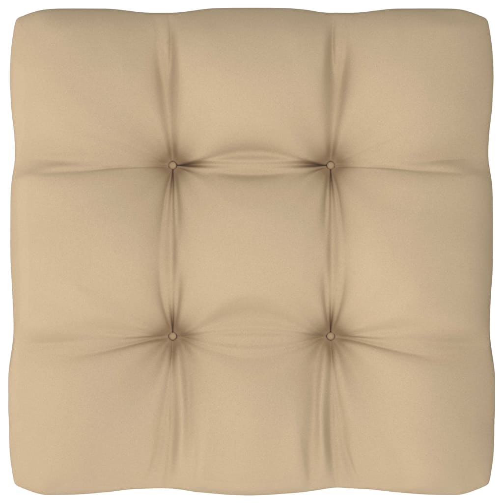 

Подушка для дивана з піддону Shumee бежева 50x50x12 см. 314370