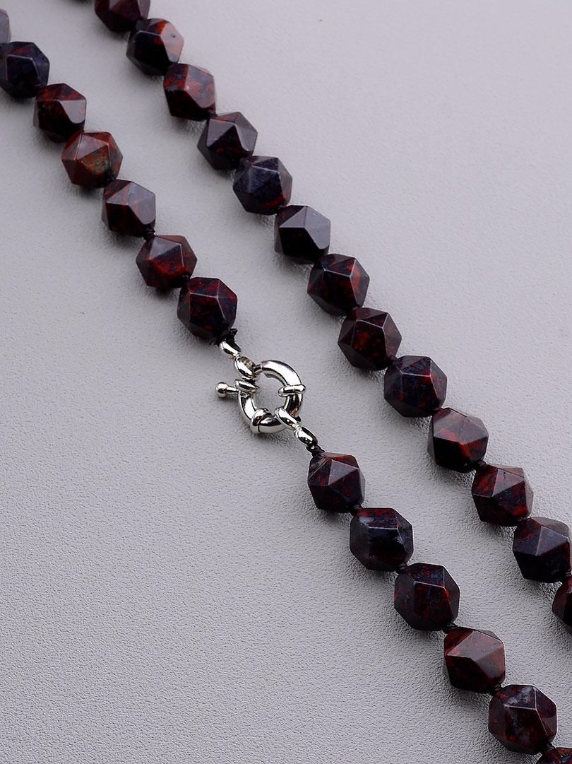 

Бусы 'SUNSTONES' Яшма 45 см.064263