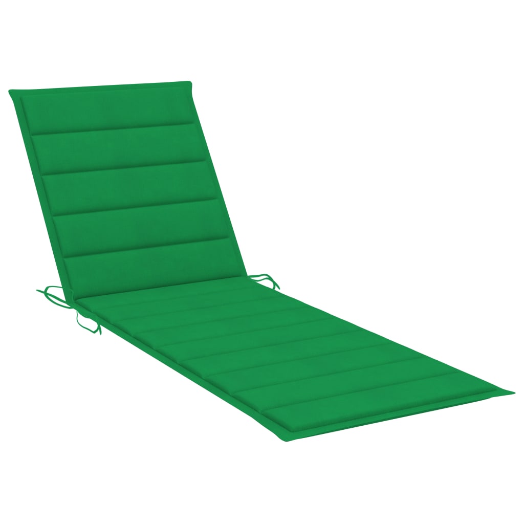 

Подушка для лежака Shumee зелений колір 200x60x4 см тканина 314208