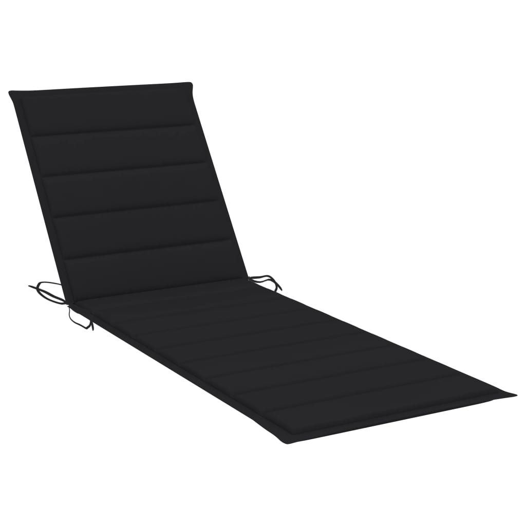 

Подушка для лежака Shumee чорний колір 200x60x4 см тканина 314210