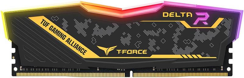 

Оперативная память DDR4 8GB/3200 Team T-Force Delta TUF Gaming RGB (TF9D48G3200HC16C01)