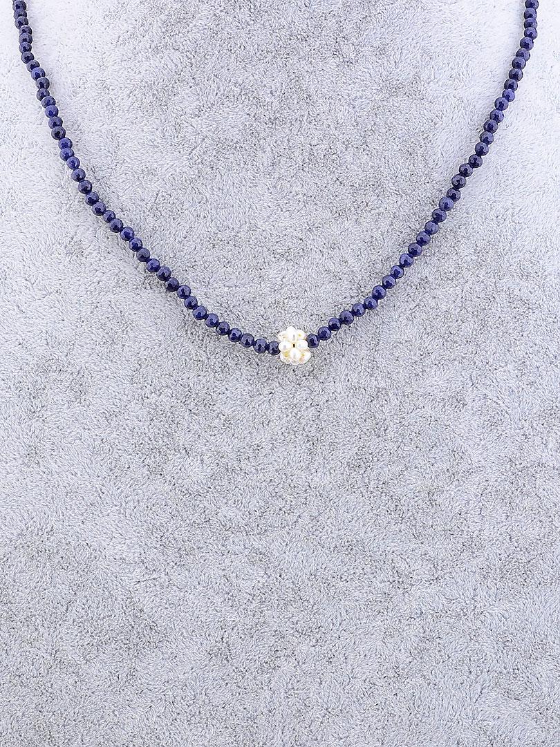 

Бусы 'SUNSTONES' Сапфир,Жемчуг 44 см.079505