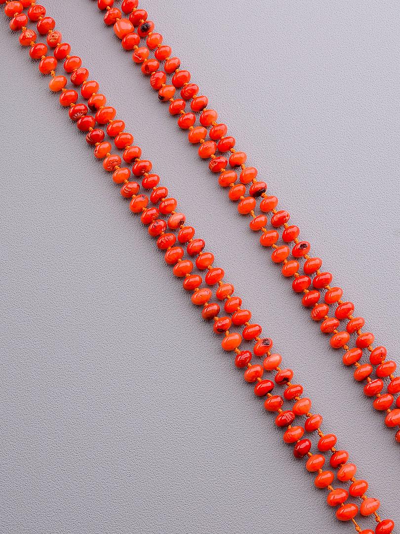 

Бусы Коралл 135 см.072115