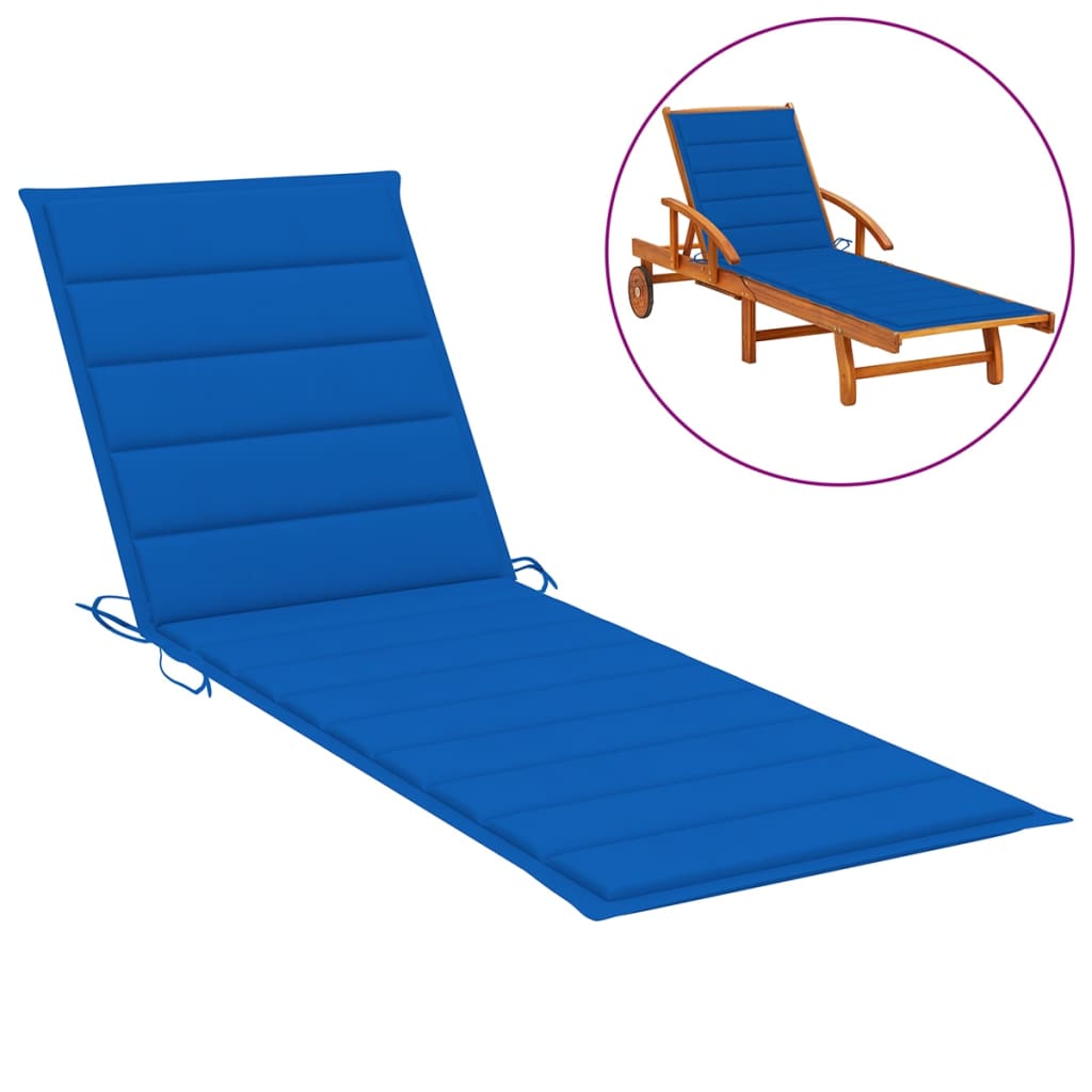 

Подушка для лежака Shumee синій кобальт 200x60x4 см тканина 314213