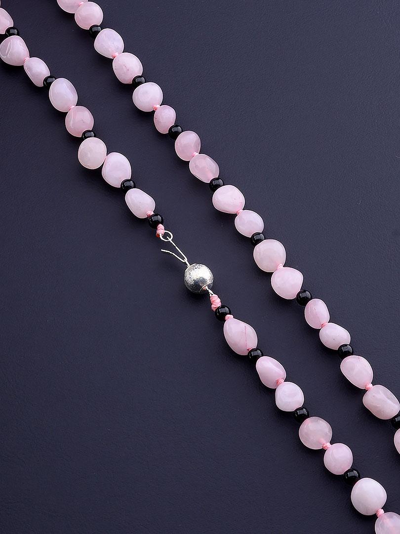

Бусы 'SUNSTONES' Розовый кварц,Агат 53 см.066008