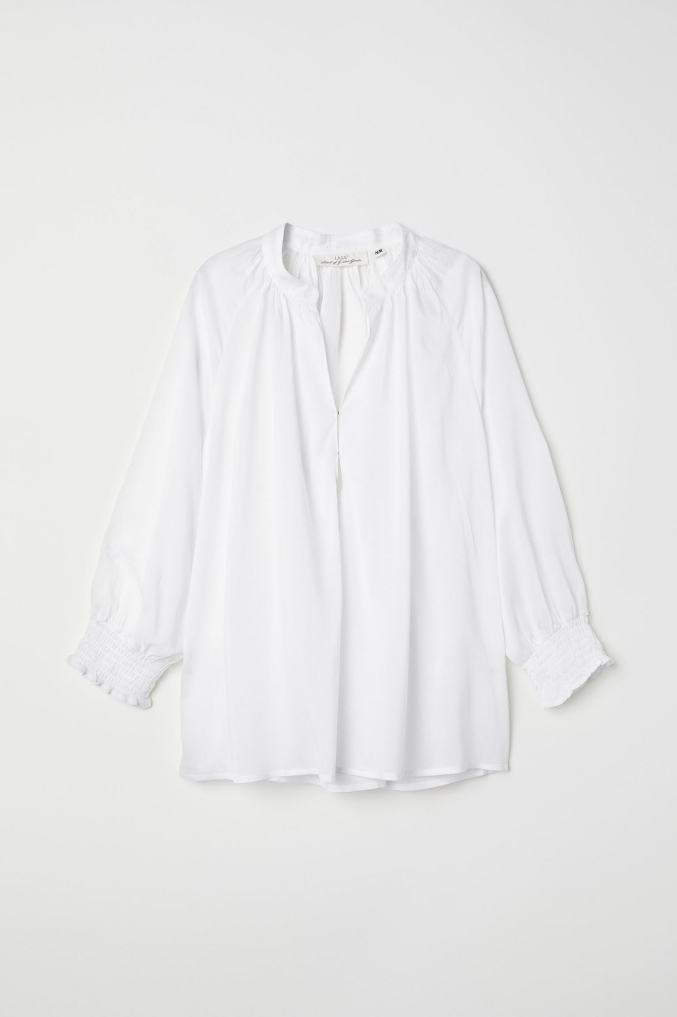 

Блузка H&M свободная 40 белая 13-0090