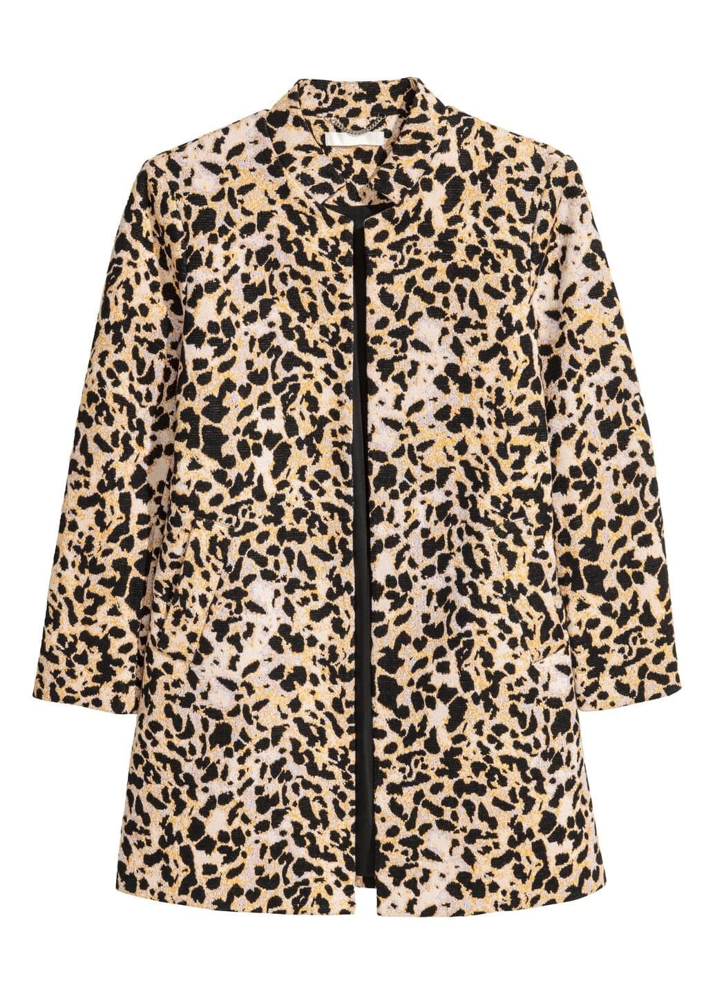 

Пальто H&M короткое 38 леопардовое 19-0009