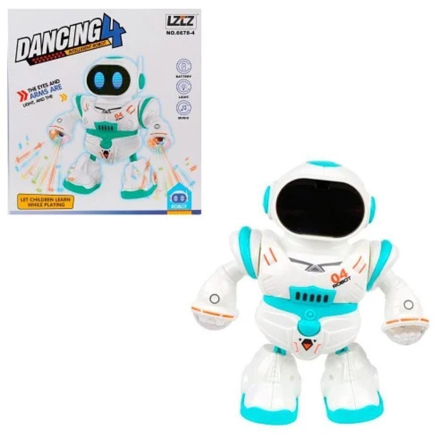 

Танцующий робот TV Dancing robot 6678 - 4 Бело-голубой