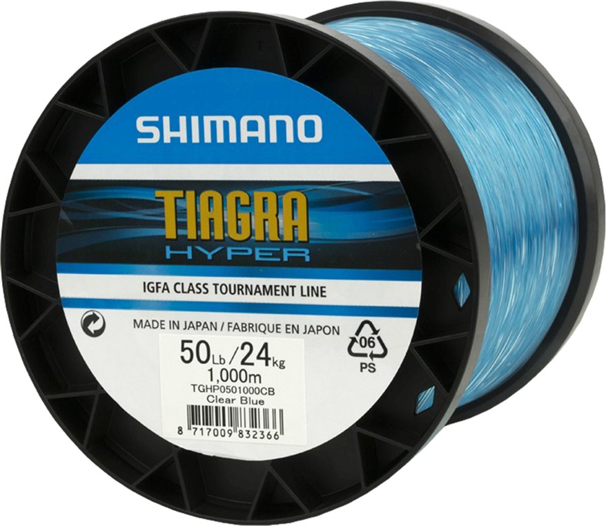 

Леска Shimano Tiagra Hyper Trolling 1000 м 0.68 мм 50lb/24 кг (22669740)