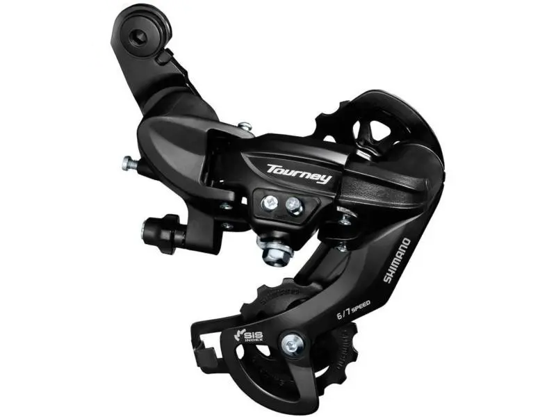 

Задний переключатель SHIMANO 6-к TY-21 под болт - Черный