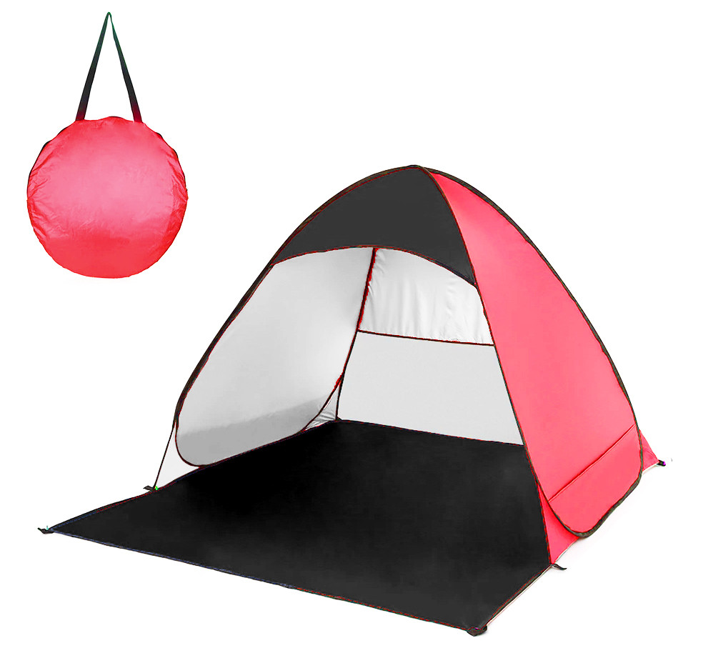

Самораскладная пляжная палатка Feistel (L) + Чехол Pink (14835)