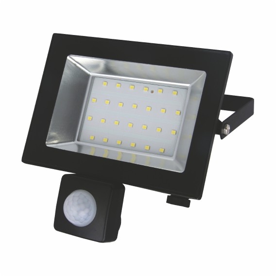 

Прожектор LED-SLТ 30w 220В 2250lm 6500K Sokol з датчиком руху Sokol