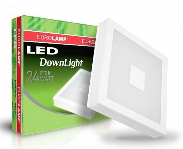

Встроенный точечный светильник Eurolamp 24Вт 4000K LED-NLS-24/4(F)new