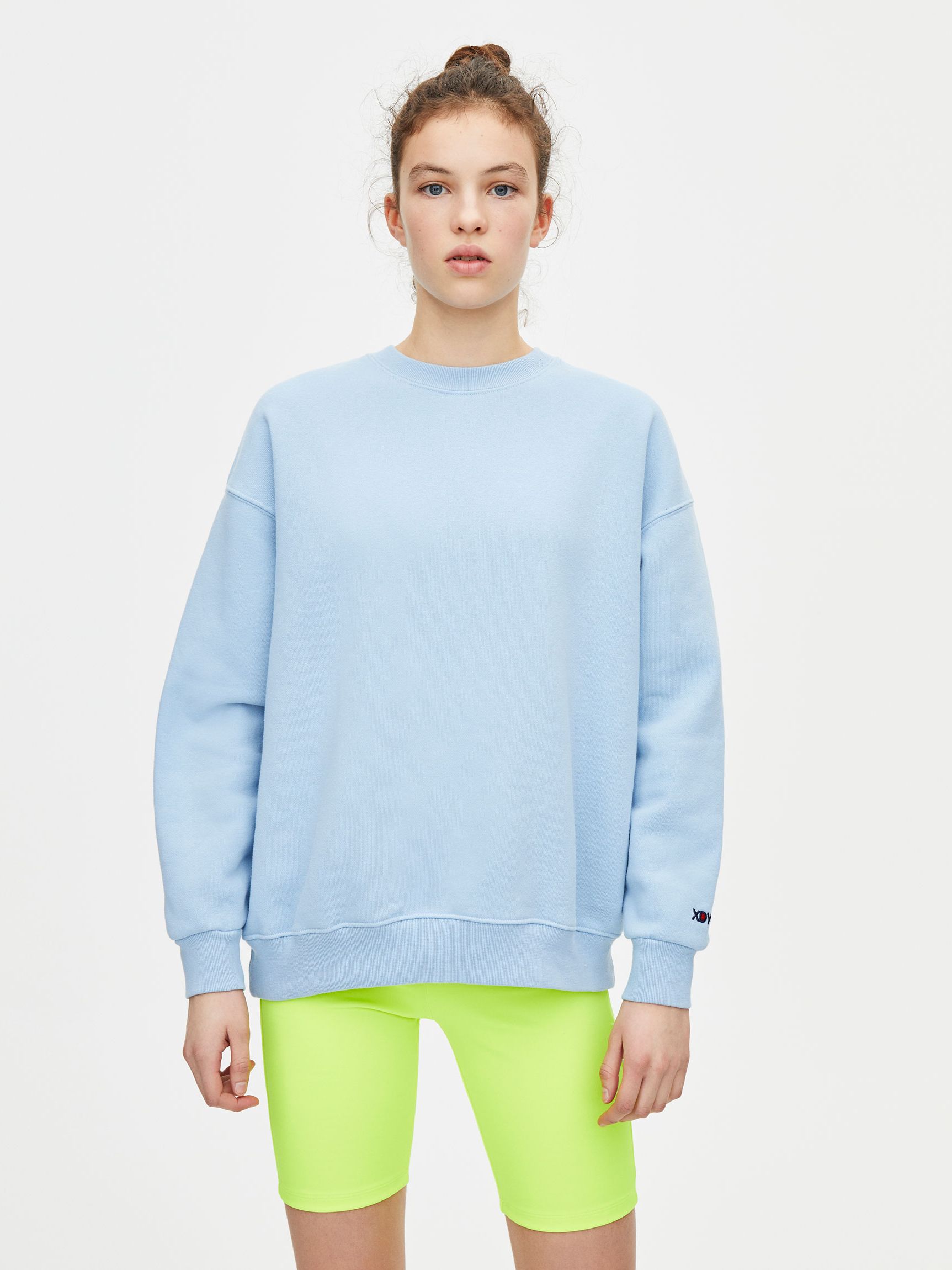 

Свитшот Pull & Bear 5590/363/200  Голубой, Свитшот Pull & Bear 5590/363/200 M Голубой