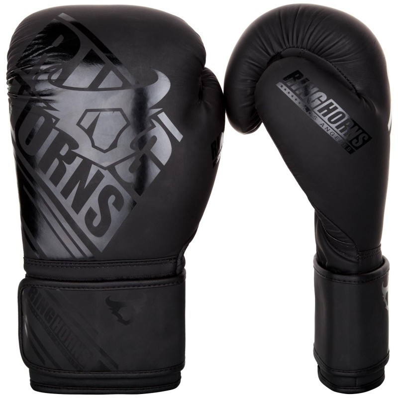 

Перчатки боксерские Ringhorns Nitro Boxing Gloves Black 14 унций