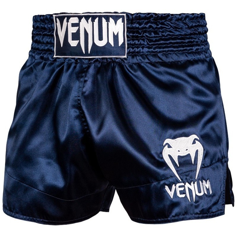 

Шорты муай тай Venum Classic Muay Thai Shorts Navy Размер: M