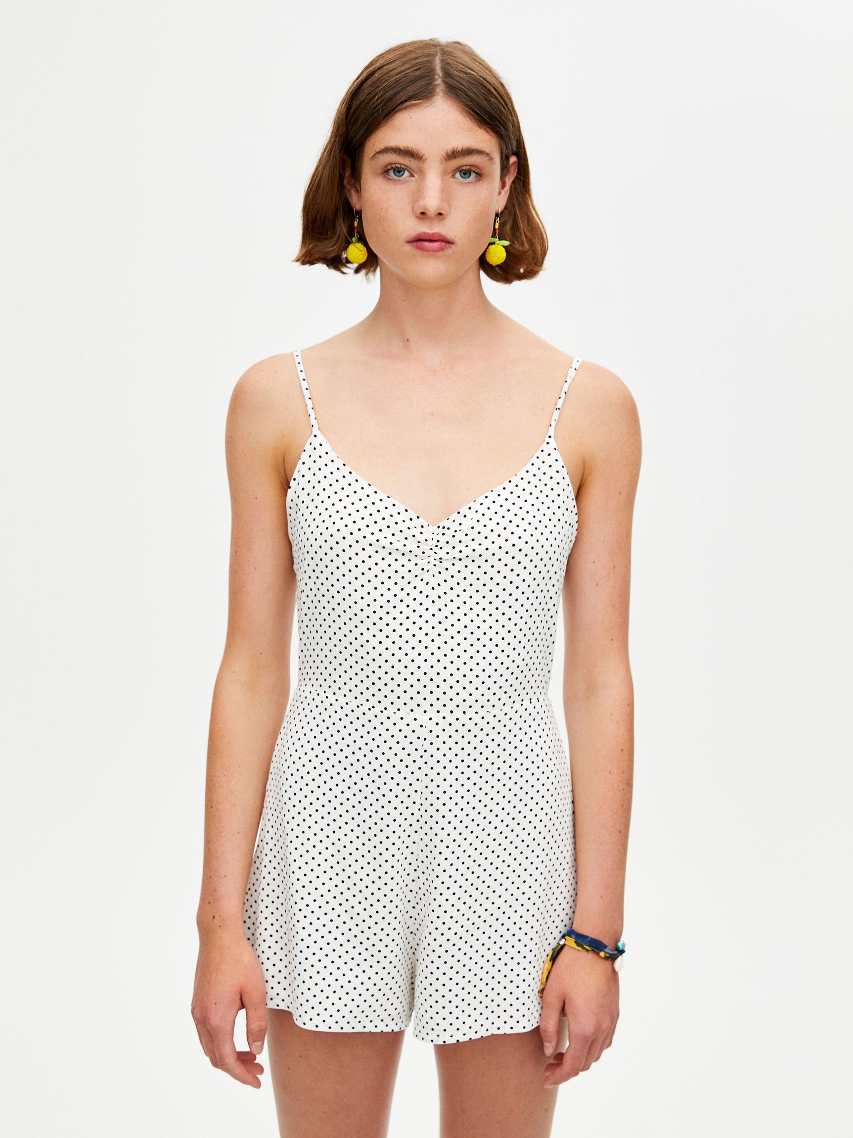 

Комбинезон Pull & Bear 9637/400/250  Белый, Комбинезон Pull & Bear 9637/400/250 M Белый